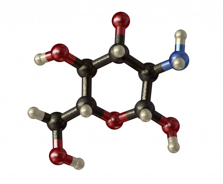 glucosamine - een element van de samenstelling HondroFrost