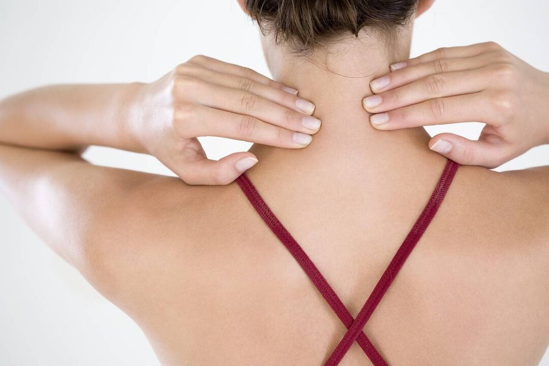 zelfmassage van de nek voor osteochondrose